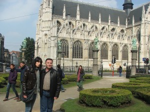 6. Park Petit Sablon - detalj