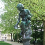 Bruxelles park detalj