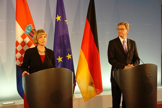 Vesna Pusić i Guido Westerwelle