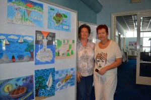 18.08.2014. GRADSKA KNJIZNJICA - Željka Diklan i Jasminka Brižić