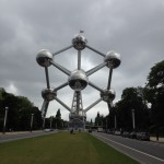 Hrvatska trobojnica na Atomijumu